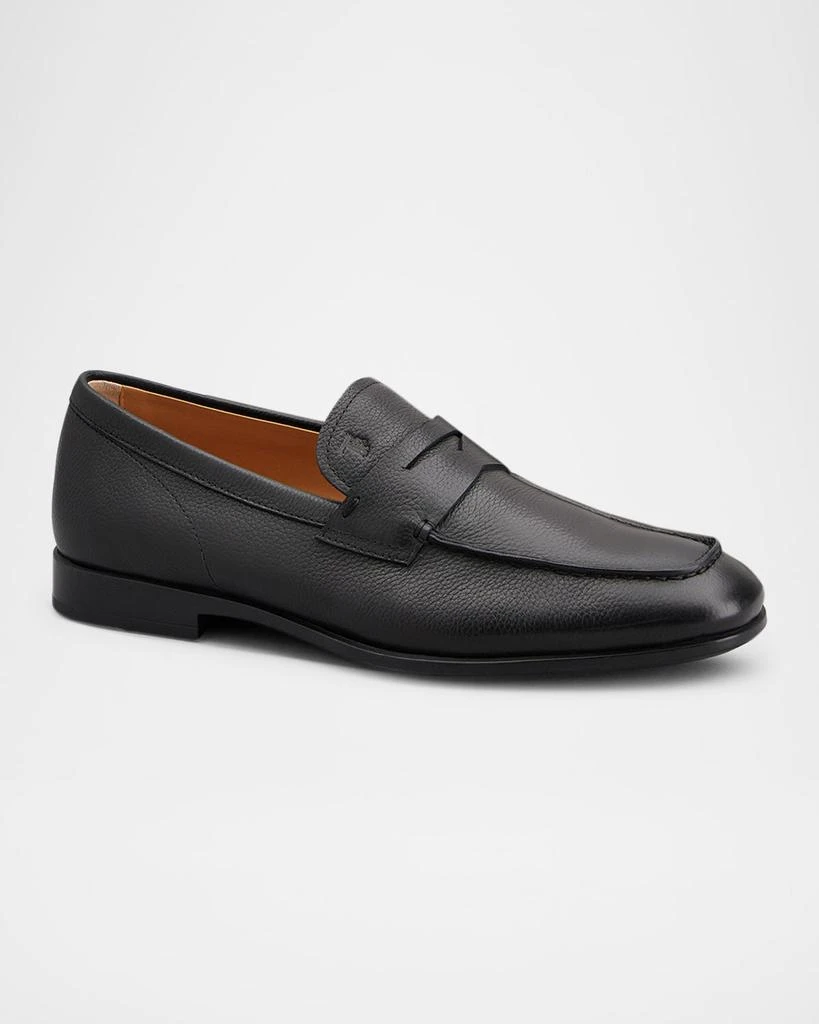 Tod's Men's Mocassino Gomma Leather Penny Loafers 3