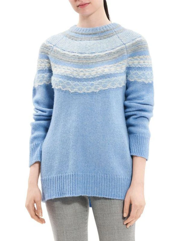 Theory Wool Blend Crewneck Sweater 1