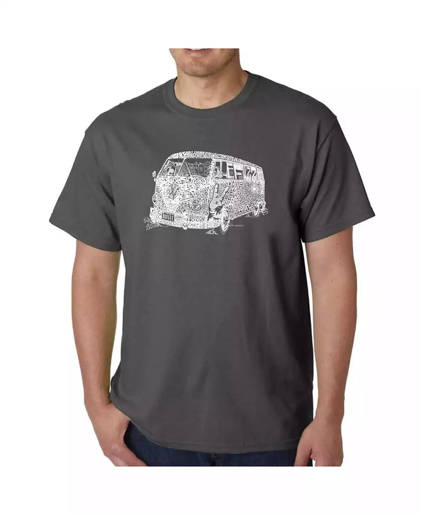 LA Pop Art Men's Word Art T-Shirt - The 70's 3