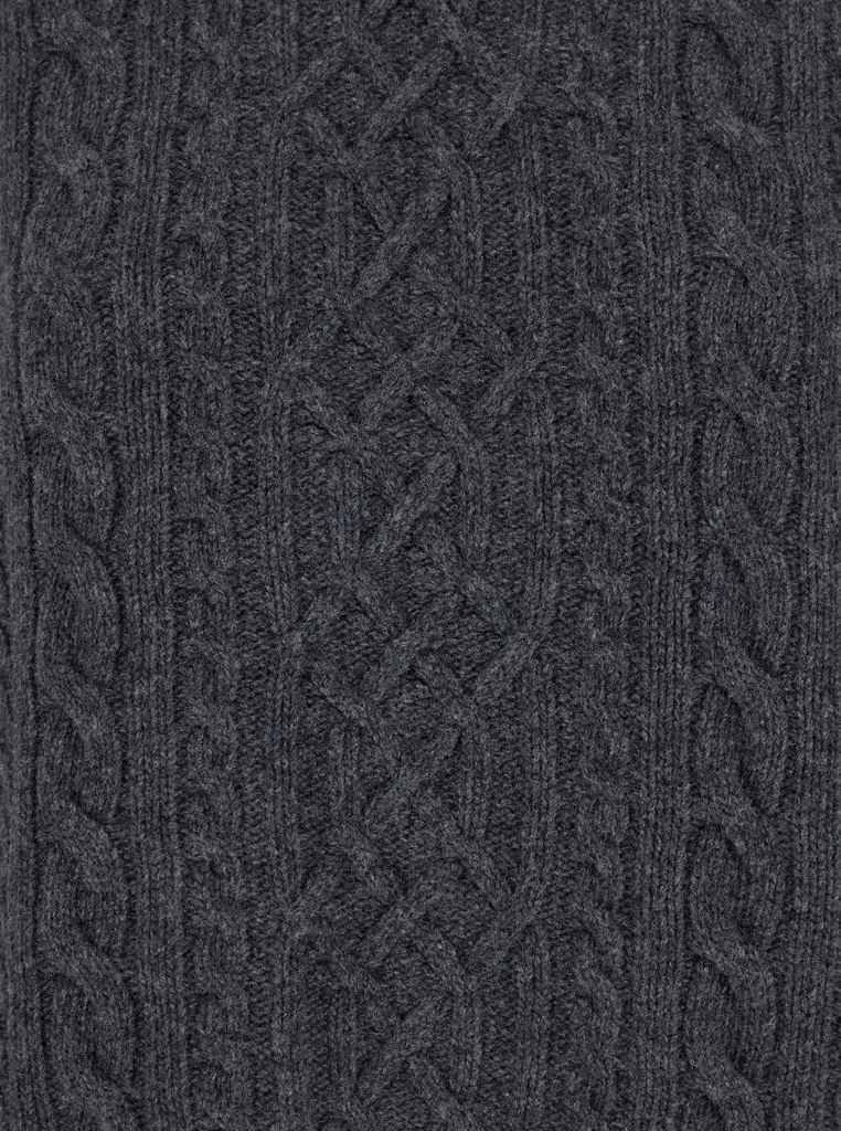 Ivy & Oak 'Klarina Ann' Grey Crewneck Sweater In Wool Woman 3