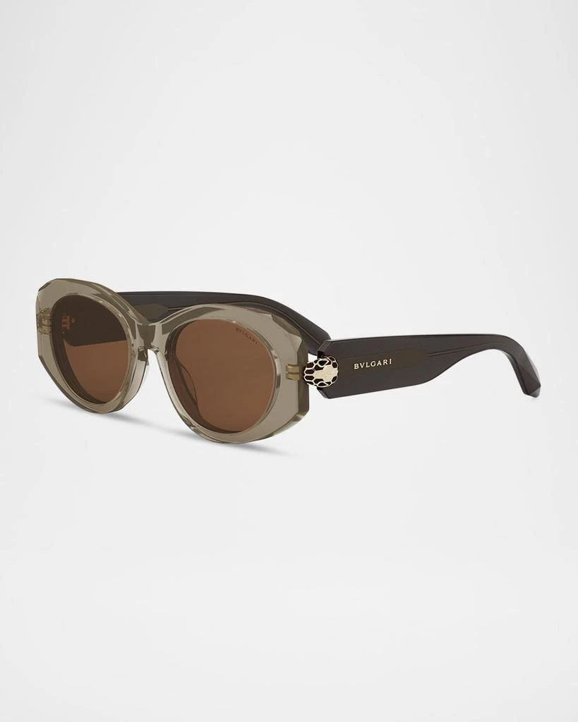 BVLGARI Serpenti Oval Sunglasses 1