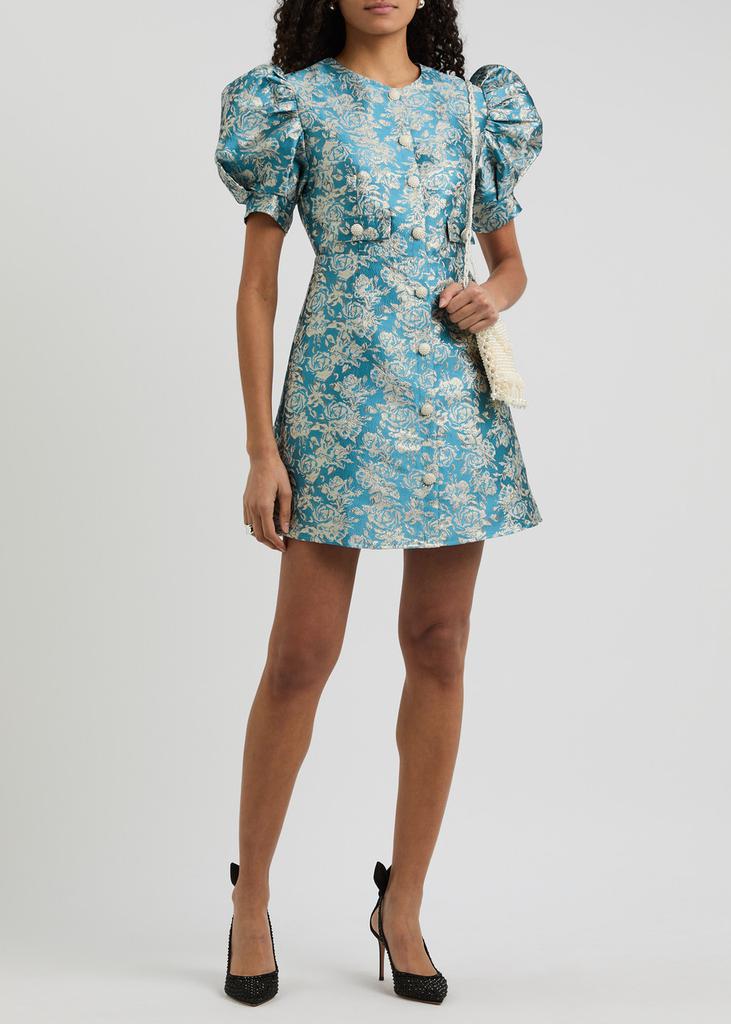 【英国発Sister Jane】Bow-embellished cloque mini dress Sister Jane Bow-embellished cloqué mini dress - Dresses