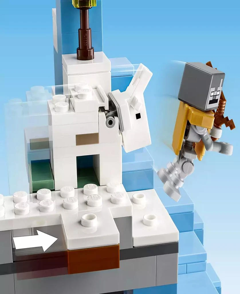 LEGO Minecraft The Frozen Peaks 21243 Toy Building Set with Steve, Creeper, Stray and Goat Figures 4