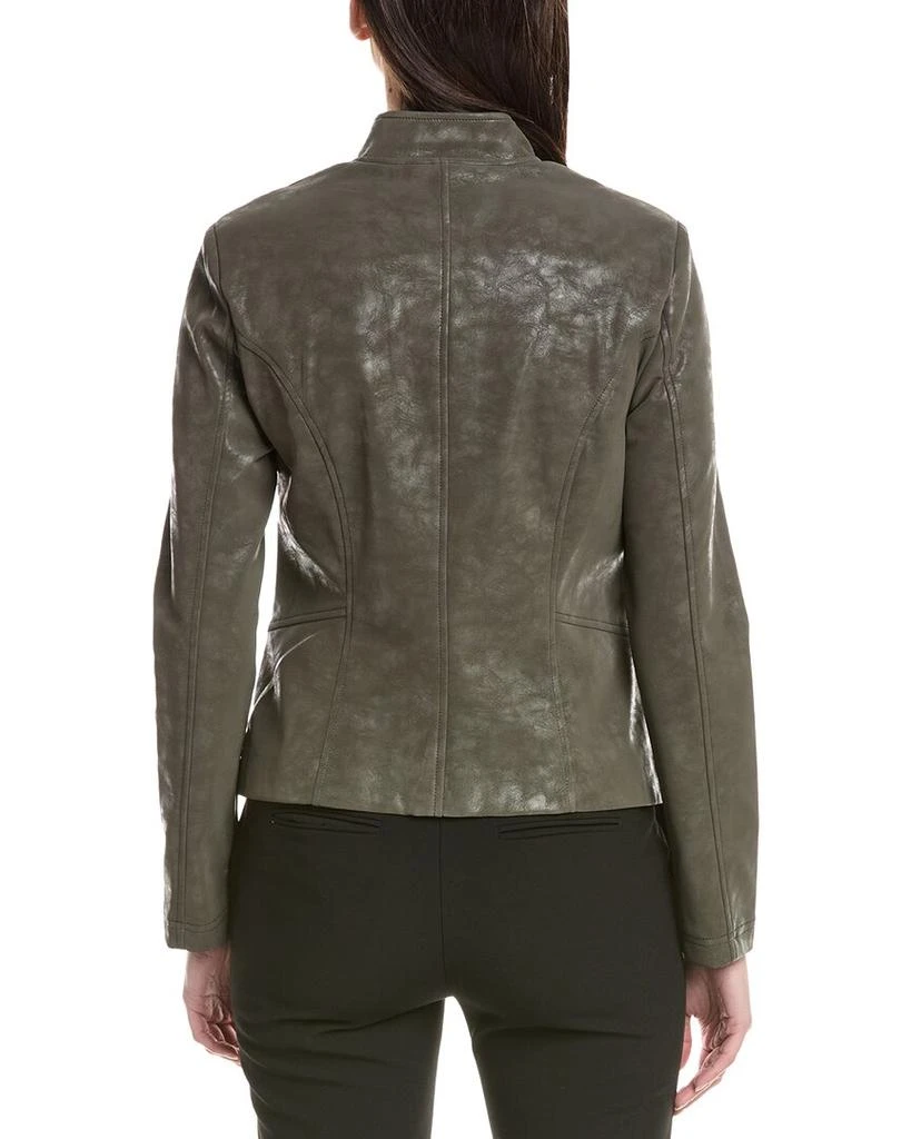 JOSEPH RIBKOFF Vegan Leather Jacket 2