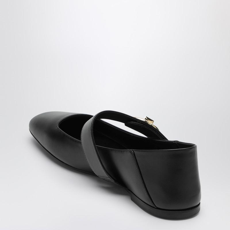 Valentino Ballerina Mary-Jane Vlogo locker black - Shoes