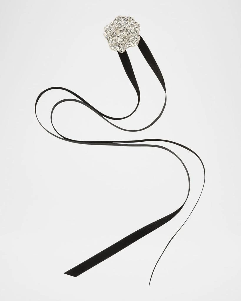 Jennifer Behr Gillian Ribbon Tie Necklace Fashion Accessories