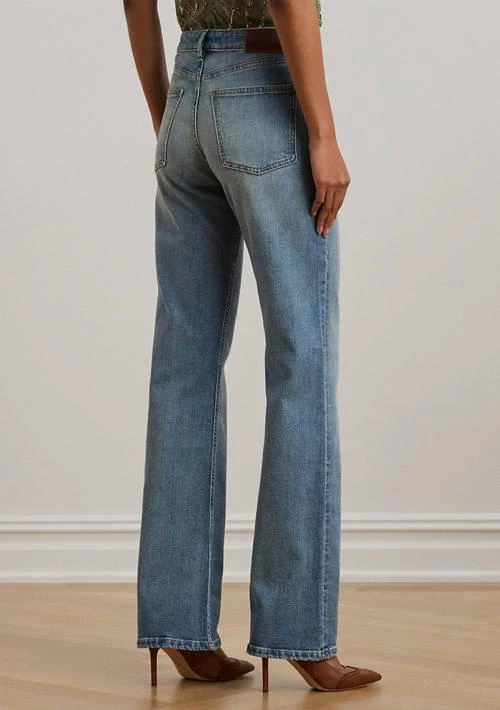 Ralph Lauren Ralph Lauren Women S High Rise Wide Leg Jeans 2