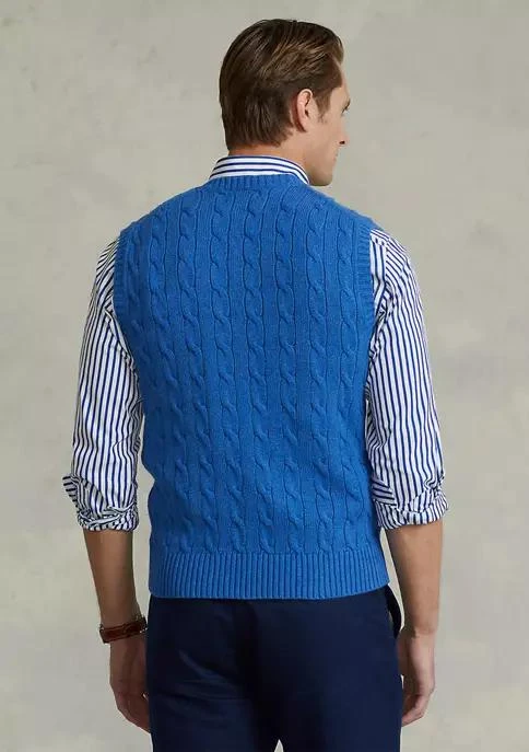 Ralph Lauren Ralph Lauren Cable Knit Cotton Sweater Vest 2