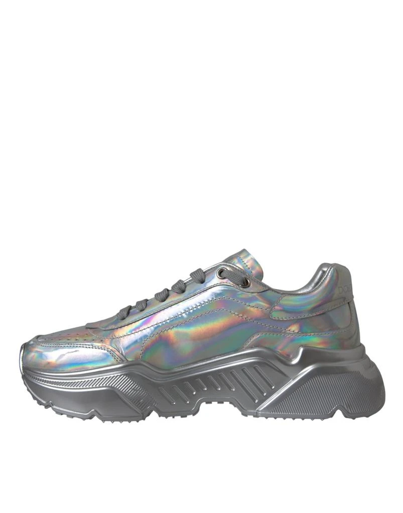 Dolce & Gabbana Dolce & Gabbana  Iridescent DAYMASTER Leather Sneakers Women's Shoes 5