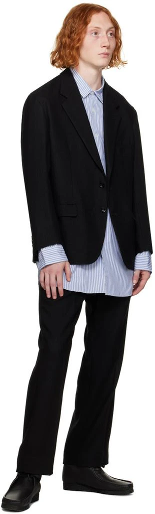 SOPHNET. Black Classic Blazer 4