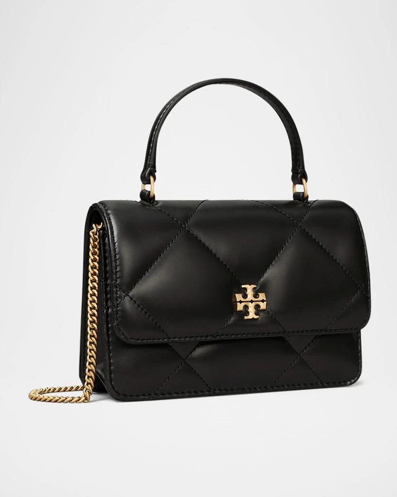 Tory Burch Kira Mini Quilted Leather Top-Handle Bag 6