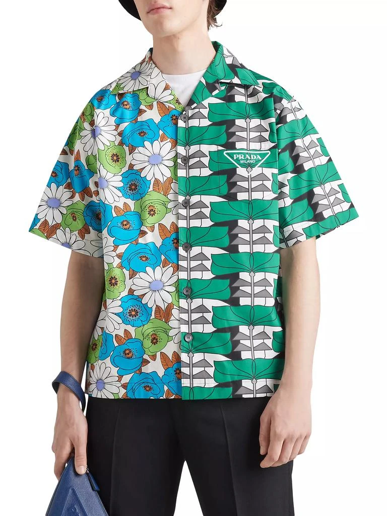 Prada Double Match Heavy Cotton Shirt 4