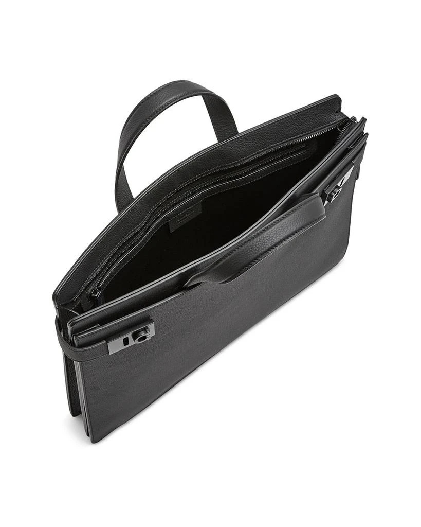 Salvatore Ferragamo Men's Gancini Leather Briefcase 2