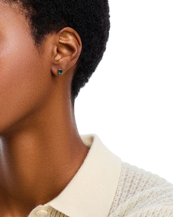 Bloomingdale's Fine Collection Oval Stud Earrings in 14K Yellow Gold