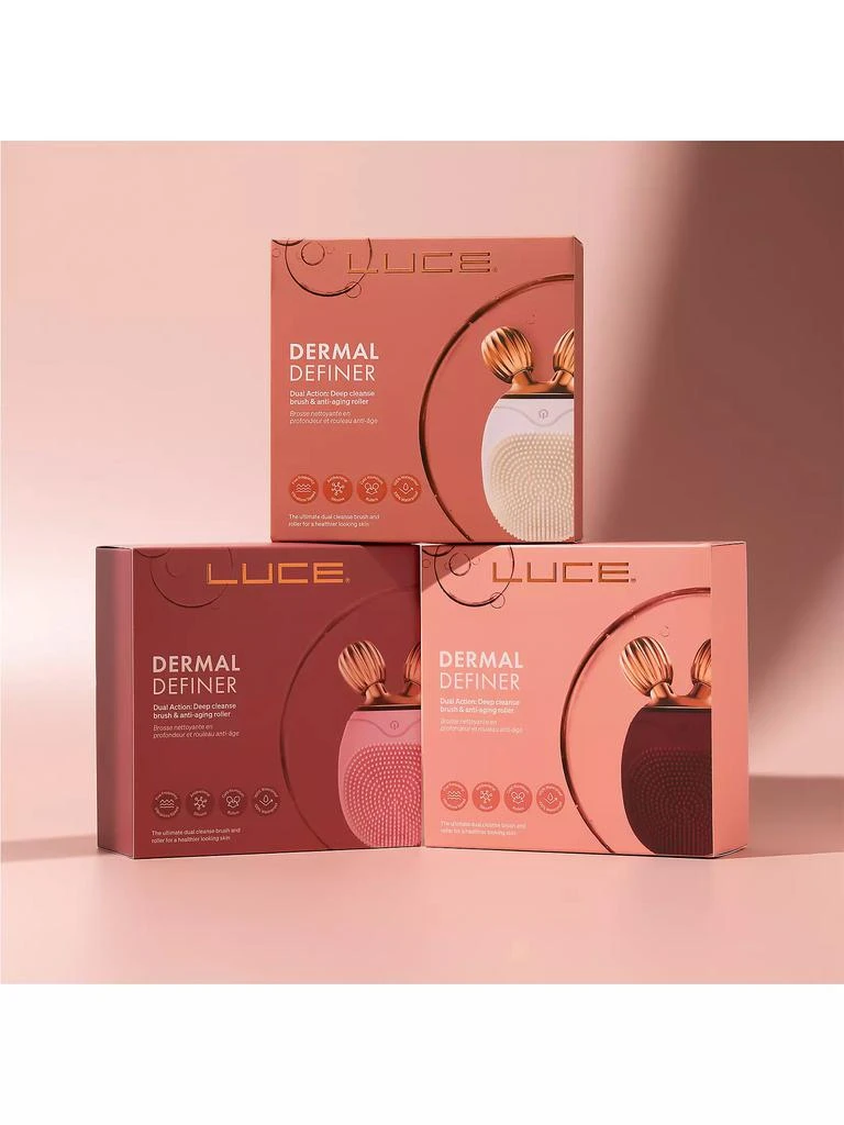 Luce Anti-Aging Facial Cleansing Brush Plus Roller 5