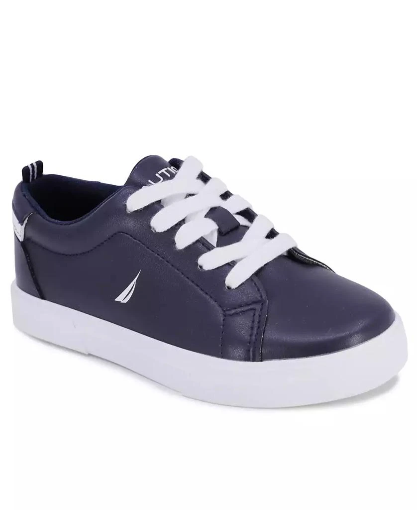 Nautica Little and Big Boys Graves 2 Casual Low Cut Lace Up Sneaker 1