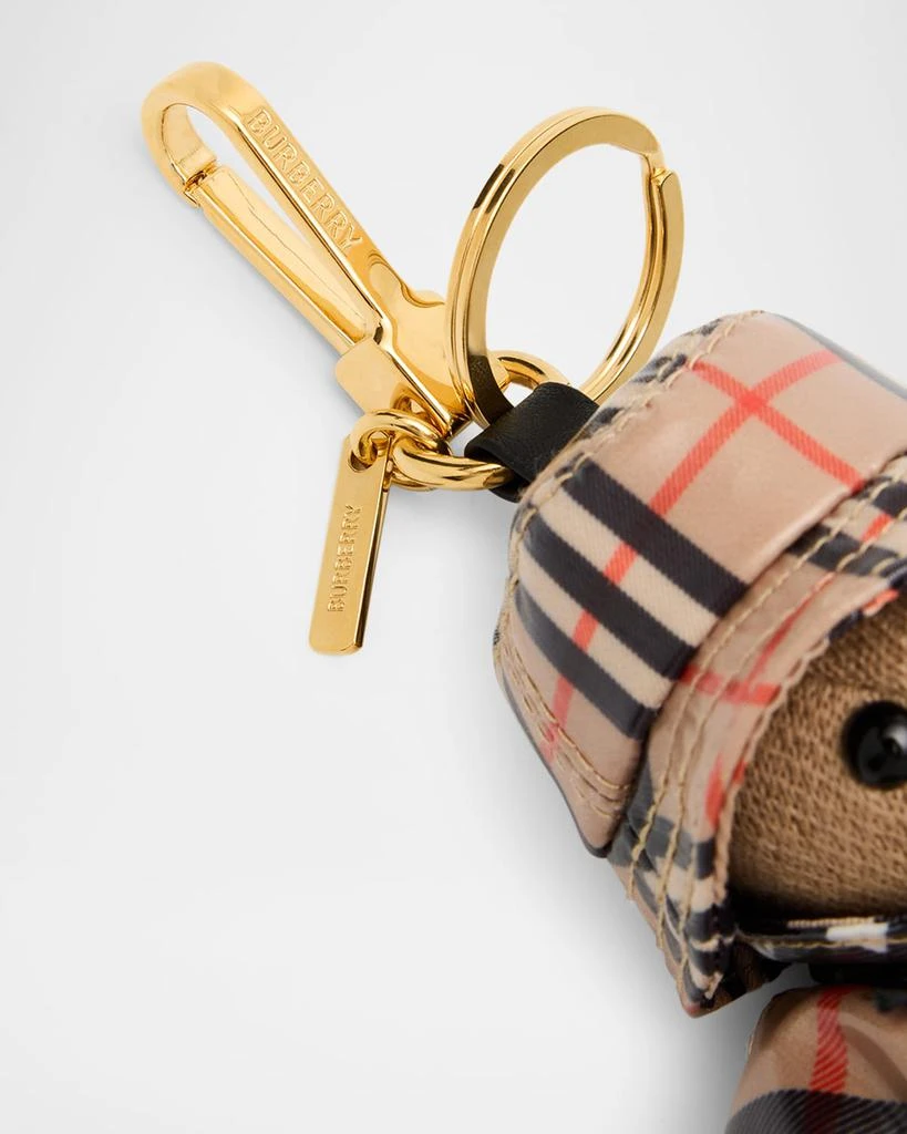 Burberry Thomas Check Raincoat Bear Bag Charm 2