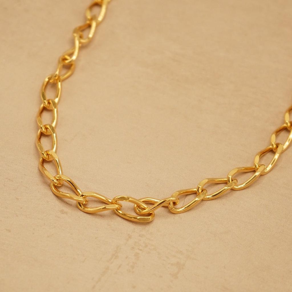 Orelia Vintage Vintage Open Chain Link Necklace