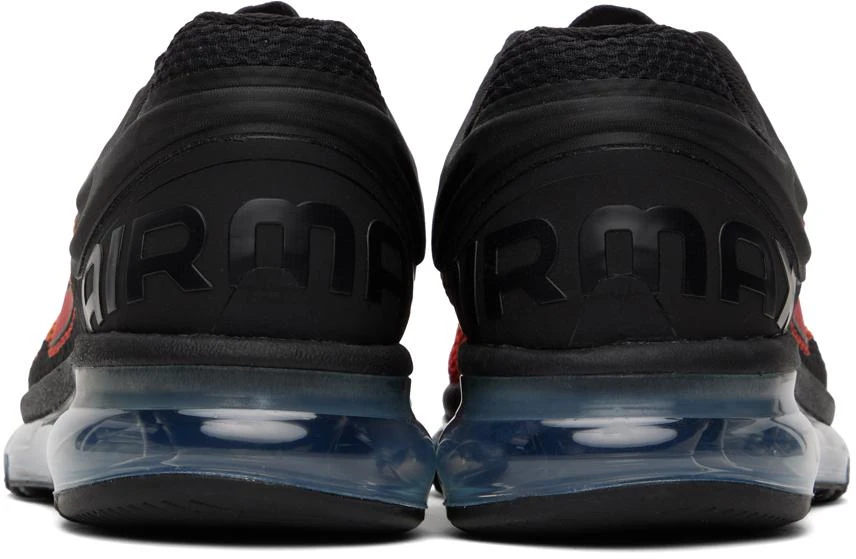 NIKE Black & Orange Air Max 2013 Sneakers 2