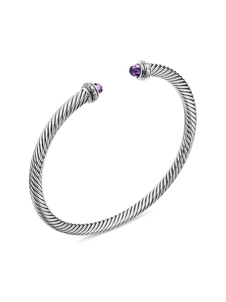 David Yurman Cable Classics Color Bracelet with Pavé Diamonds 2