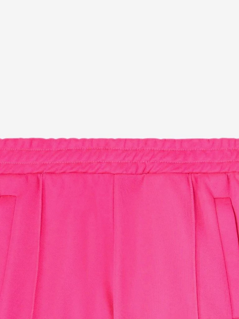 Palm Angels Girls Logo Track Shorts in Pink 5