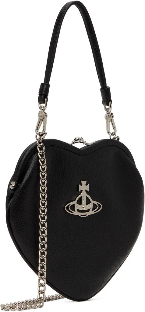 Vivienne Westwood Black Belle Heart Frame Bag 2