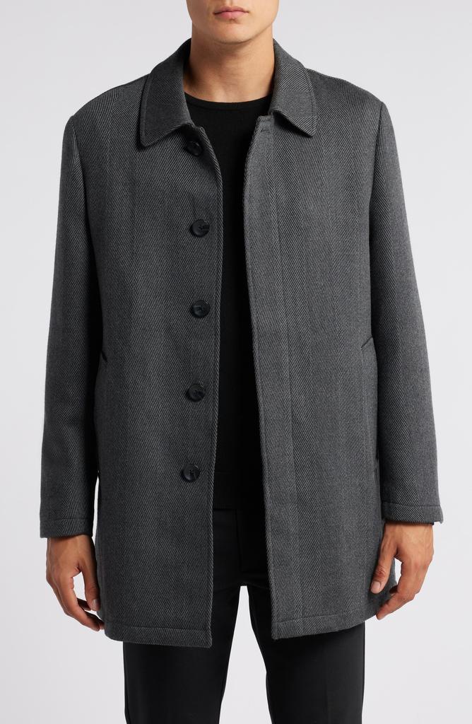 Nordstrom Wool Herringbone Coat