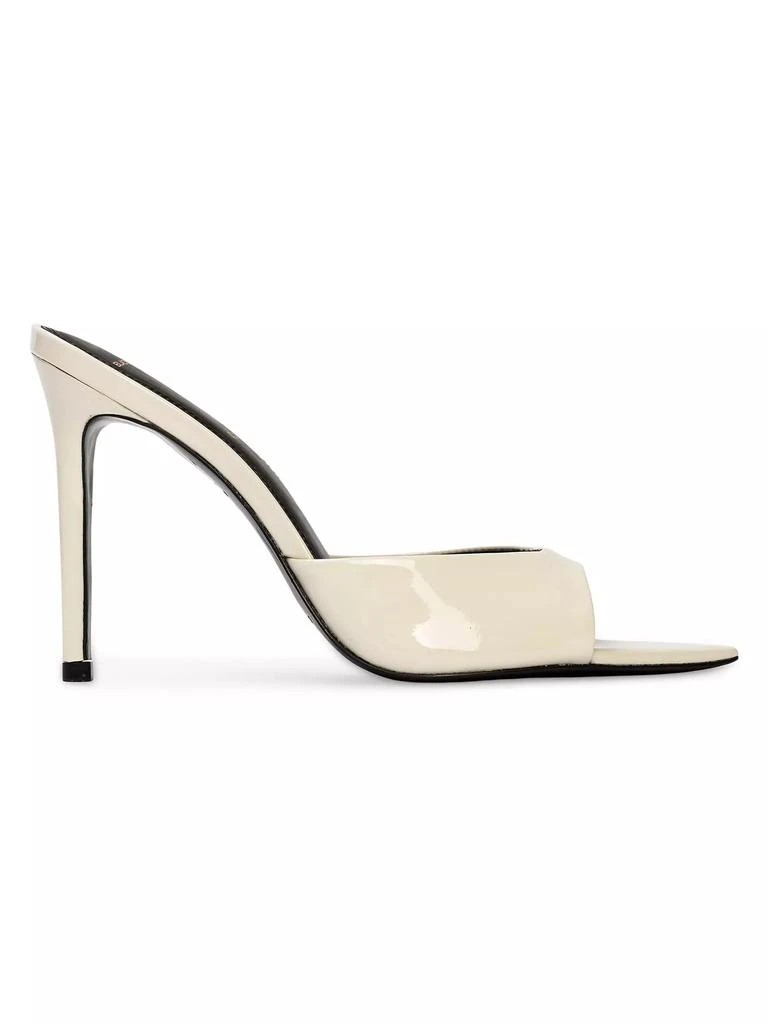 Black Suede Studio Brea High Heel Mules 1