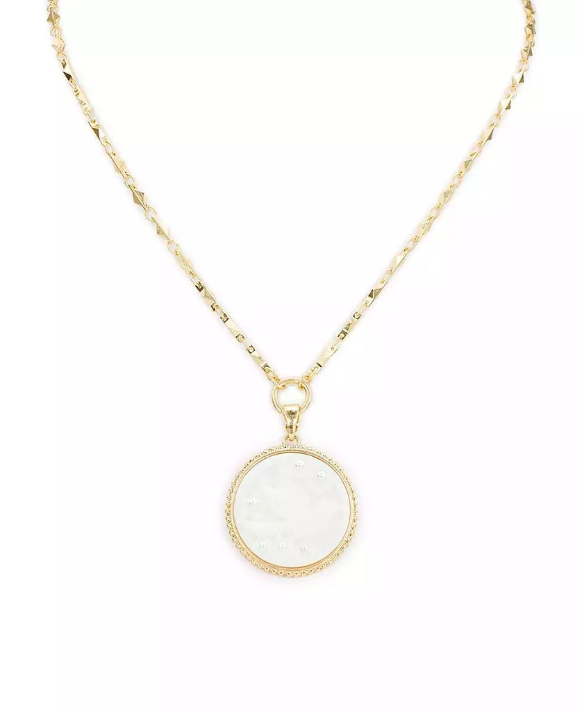 Patricia Nash Gold-Tone Carved Bird Pendant Necklace