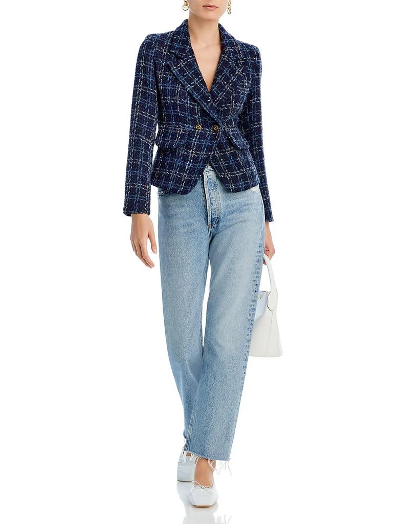 AQUA Tweed Blazer - Exclusive 3