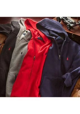 Ralph Lauren Lauren Childrenswear Boys 2 7 Cotton Blend Fleece Hoodie 5