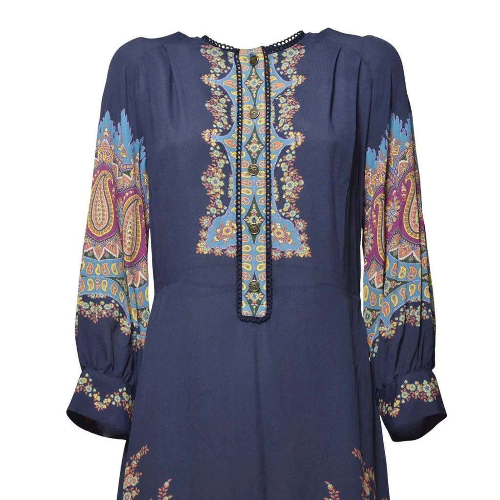 ETRO Etro Long Sleeved Paisley Printed Dress 3
