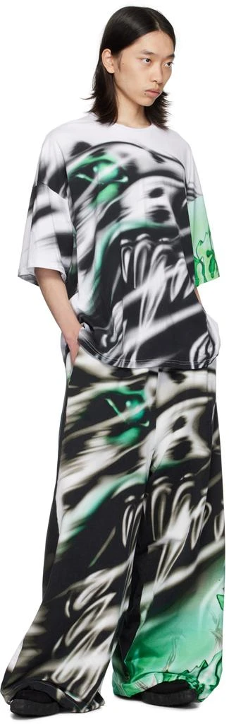 Gerrit Jacob White Airbrushed Track Pants 4