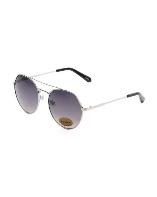 Fossil 56mm Metal Aviator Sunglasses