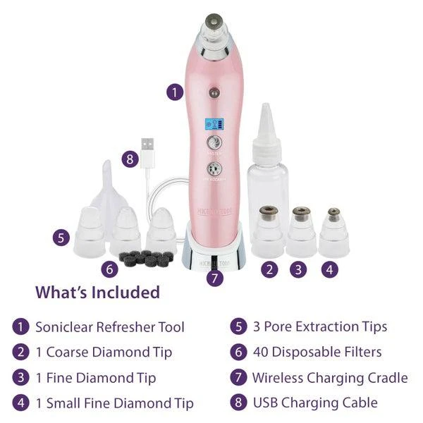 Michael Todd Beauty Michael Todd Beauty Sonic Refresher Wet/Dry Sonic Microdermabrasion and Pore Extraction System (Various Shades) 2