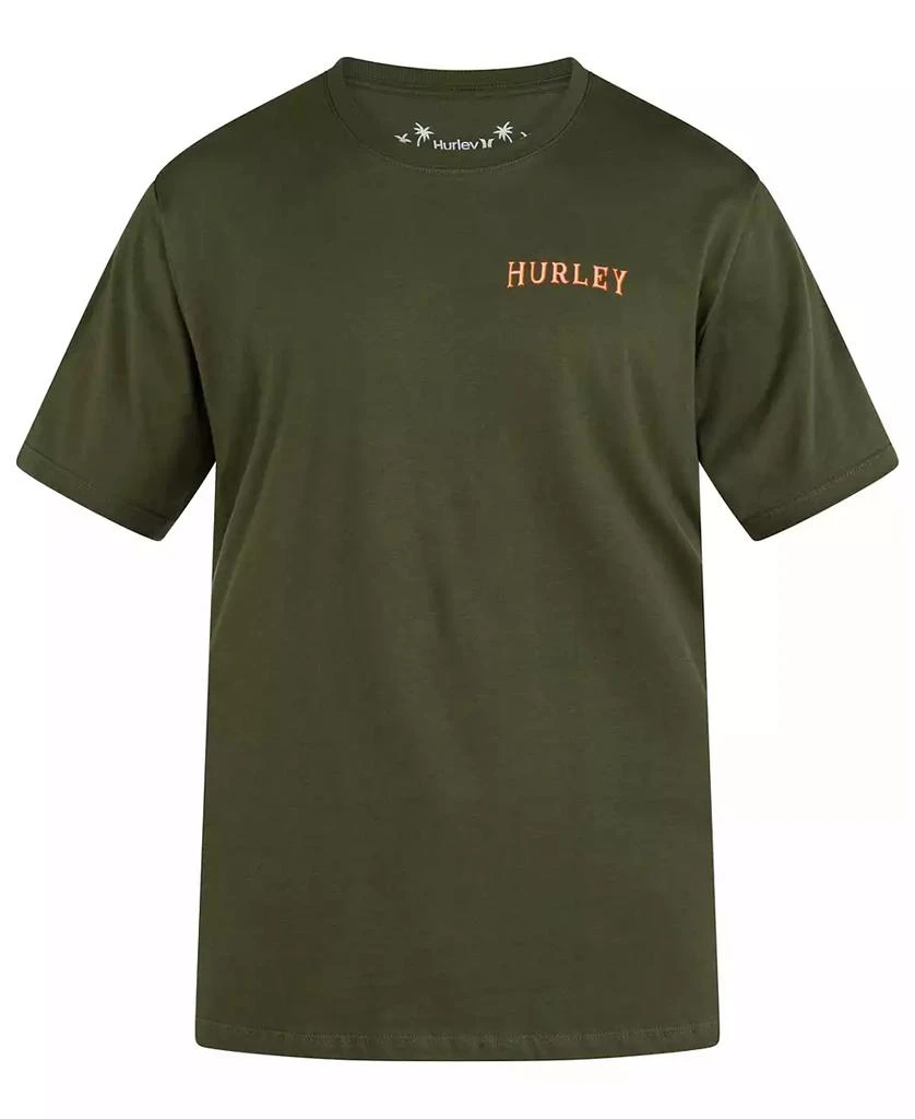 Hurley Men's Everyday Tiger Palm Short Sleeve T-shirt 4