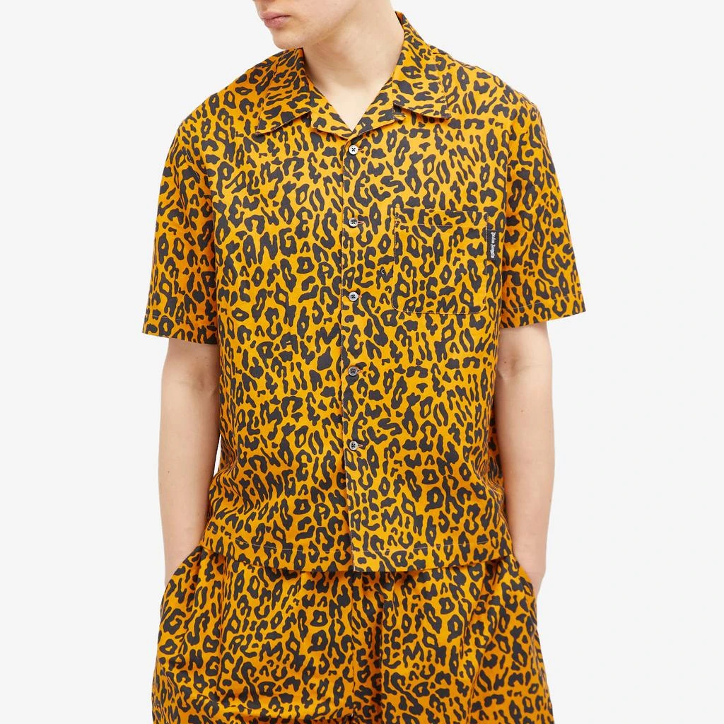 Palm Angels Palm Angels Leopard Vacation Shirt 2