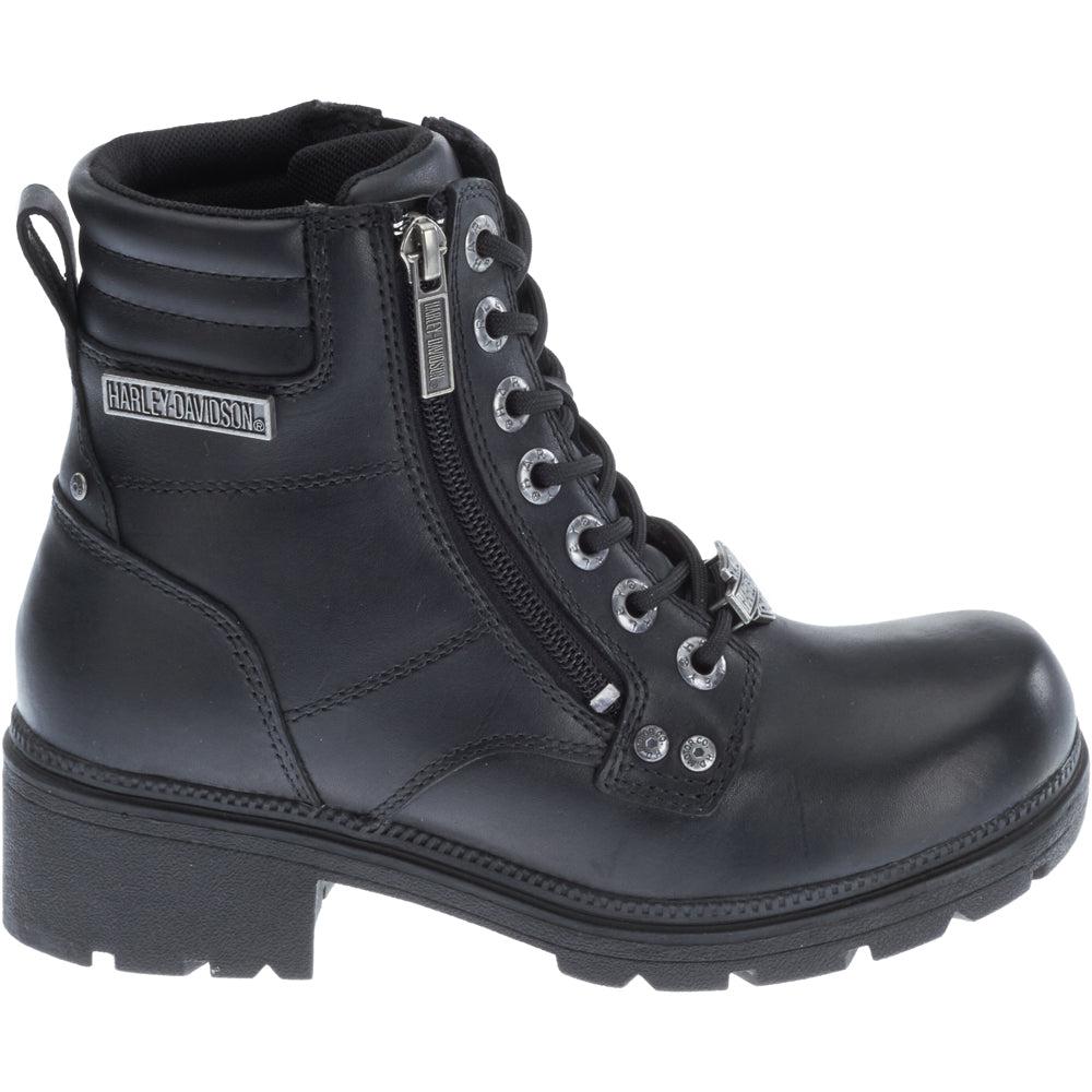 Harley-Davidson ☆ Asher Combat Boots Women's Women's Leather Asher 5