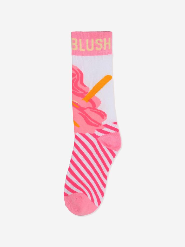 Billieblush Billieblush Girls Ice Cream Socks in Pink