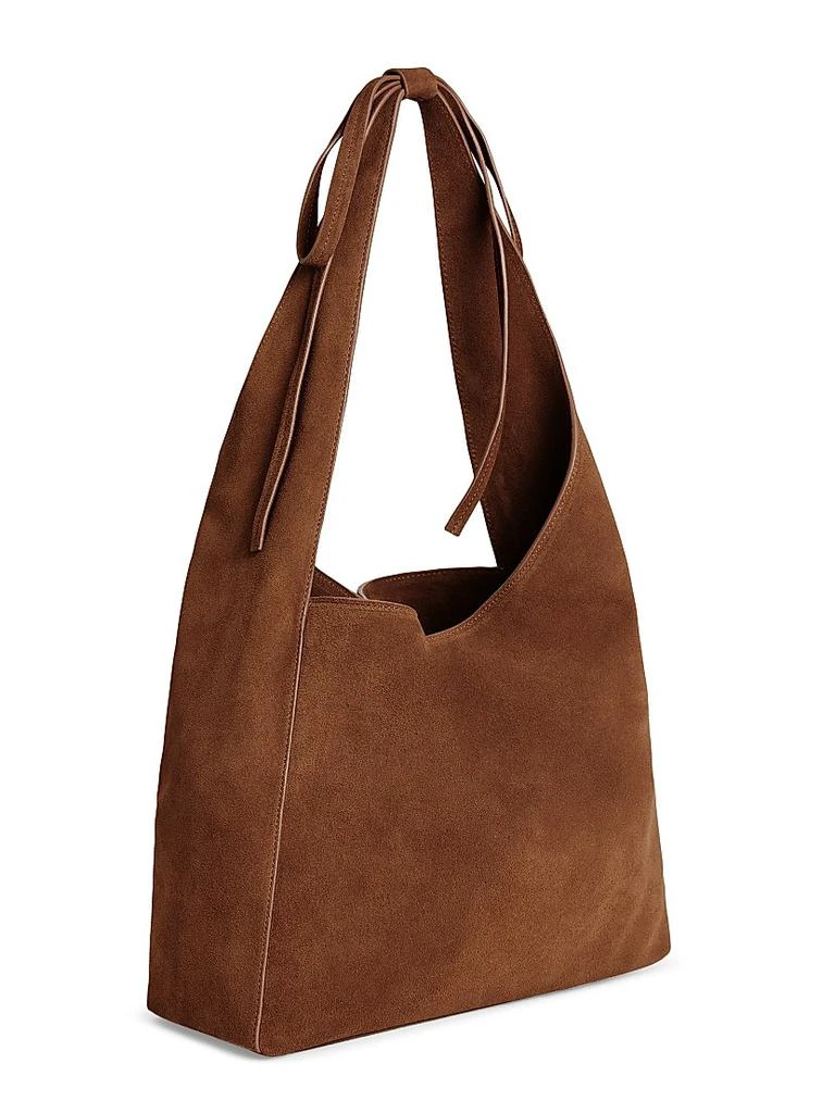 Reformation Medium Vittoria Suede Hobo Bag 3