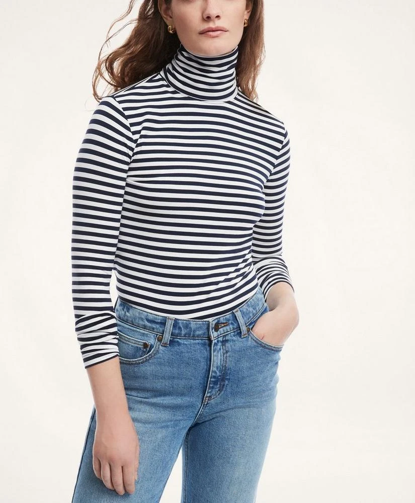Brooks Brothers Cotton Modal Turtleneck