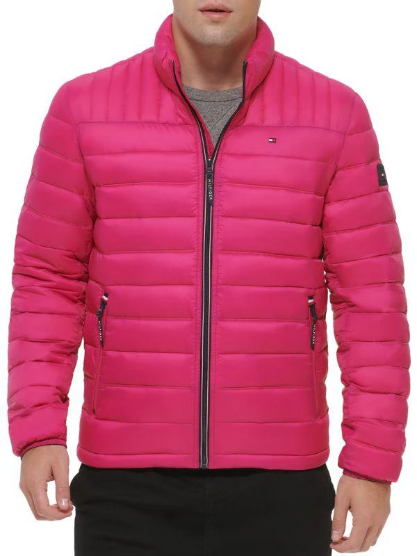 Tommy Hilfiger Classic Mock Neck Packable Puffer Jacket 1