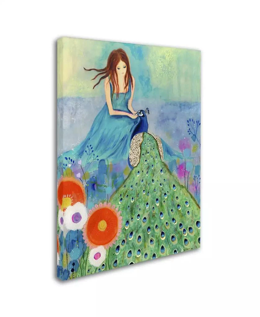 Trademark Global Wyanne
Peacock Garden
Canvas Art - 14" x 19" 2