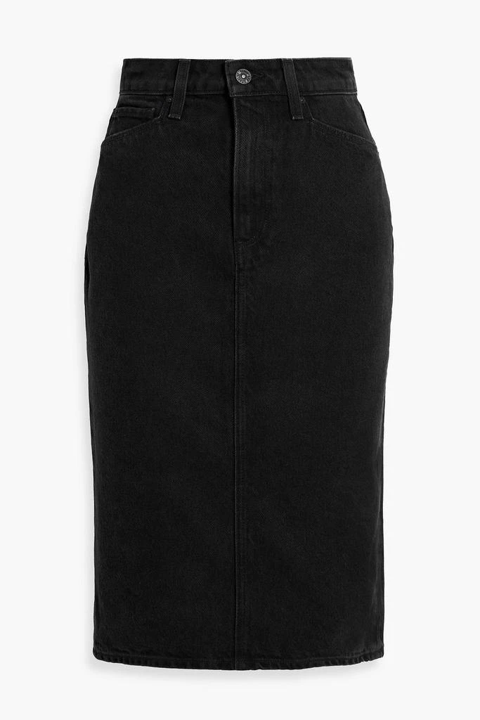 Paige Siren denim midi skirt 1