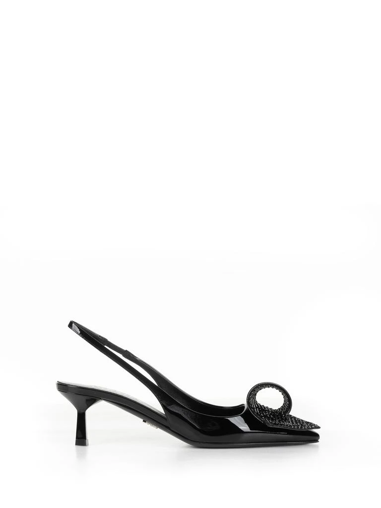 Prada PATENT LEATHER SLINGBACK PUMPS 1