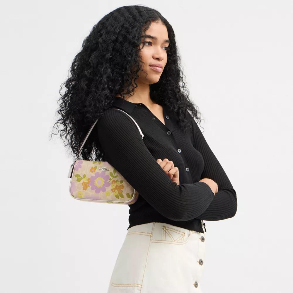 Coach Nolita 19 In Signature Canvas With Floral Print