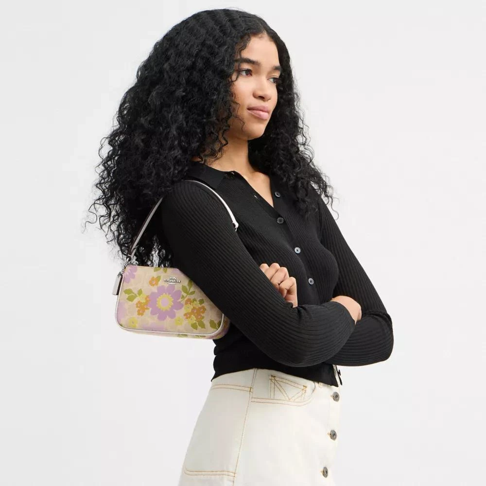 Coach Nolita 19 In Signature Canvas With Floral Print 2