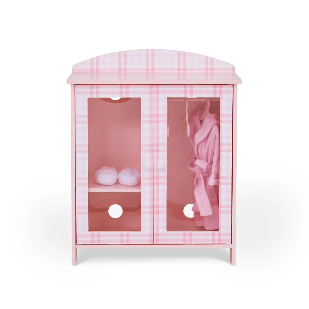 Teamson Sophia’s Aurora Princess Closet, Robe, Slippers for 18" Dolls, Pink 6