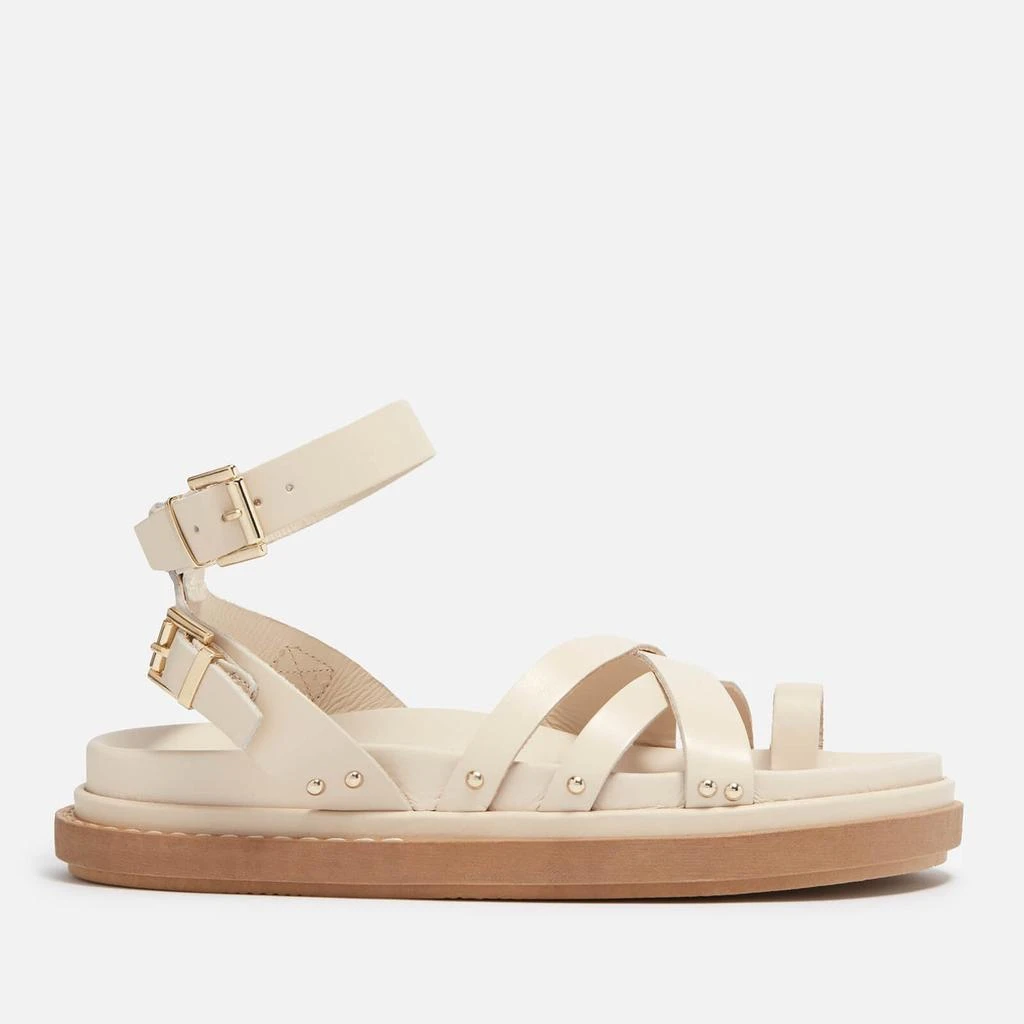 ALOHAS ALOHAS Women's Buckle Up Leather Sandals 1
