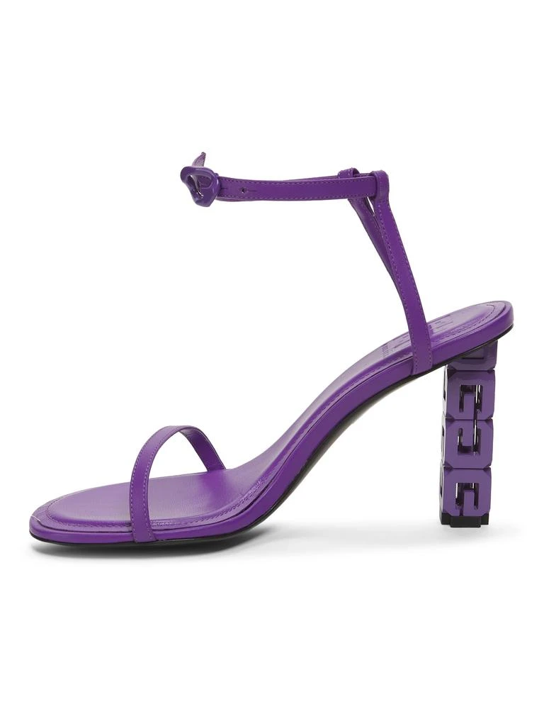 Givenchy 90MM Leather G Cube Sandals 4